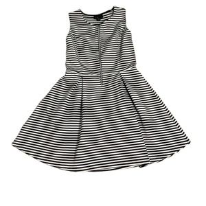 2/$20 Attention Women’s Black&White Striped Dress